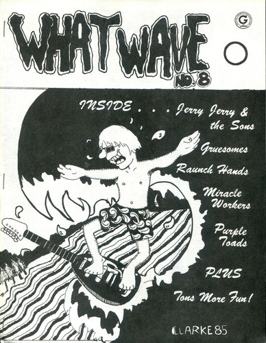 What wave fanzine 8 - wave,