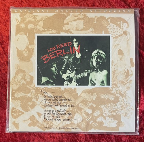 Lou reed berlin vinyl - vinyl, mfsl