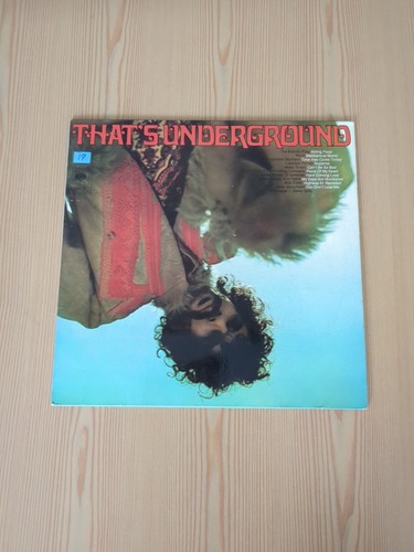 Thats underground the rock - thats, (the