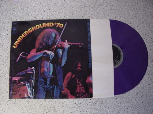 Underground purple vinyl - underground, 70