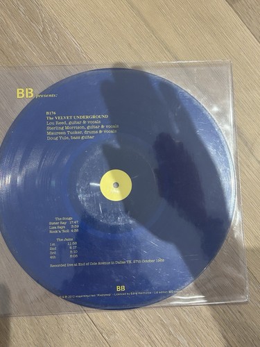 Velvet underground blue vinyl - velvet,